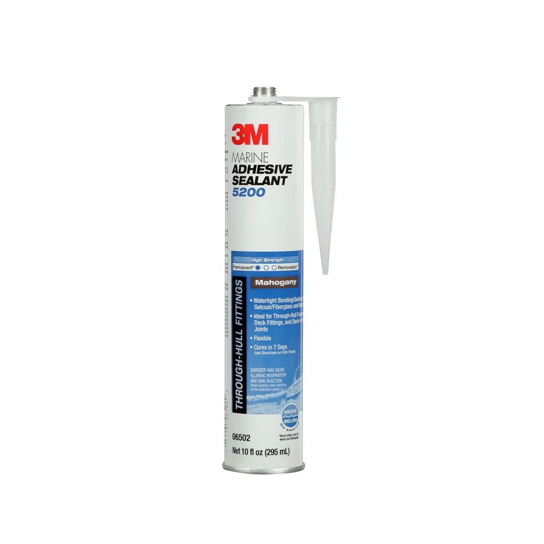 06502 – 3M Adhesive Sealant, Used For Permanent Bonding Of Wood/ Gelcoat And Fiberglass For Marine Applications 10 Ou...